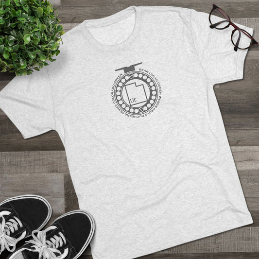 Ut Rivers and Reel Tri-Blend Crew Tee