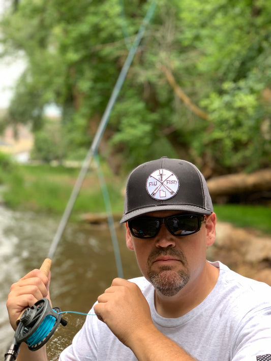 Richardson Trucker Hat Rods Crossed