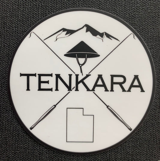 TENKARA UT Circle Die Cut Sticker